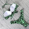 Leopard Clothing Maillot Leopard print bikini set