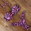 Leopard Clothing Maillot Pink / S Leopard print bikini set