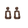 Leopard Clothing clip on earrings Leopard print clip on earrings