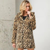 Leopard Clothing Manteaux S Leopard print fur coat