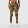 Leopard Clothing pale brown / S Leopard print legging
