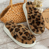 Leopard Clothing Leopard print slippers