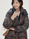 Leopard clothing Leopard puffer coat