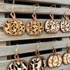 Leopard Clothing Leopard pumpkin earrings