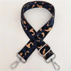 Leopard Clothing Dark blue / Silver Leopard purse strap