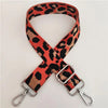 Leopard Clothing Orange / Silver Leopard purse strap