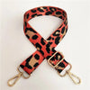 Leopard Clothing Orange / Gold Leopard purse strap