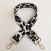 Leopard Clothing White / Gold Leopard purse strap