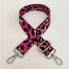 Leopard Clothing Pink / Silver Leopard purse strap