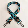 Leopard Clothing Blue Leopard purse strap