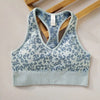 Leopard Clothing blue / S Leopard sports bra