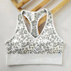 Leopard Clothing grey / S Leopard sports bra