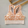 Leopard Clothing orange / S Leopard sports bra