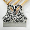 Leopard Clothing black / S Leopard sports bra