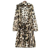 Leopard Clothing Manteaux Leopard trench coat