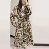 Leopard Clothing Manteaux S Leopard trench coat