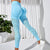 Leopard clothing Blue / S Leopard yoga pants