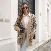 Leopard Clothing Long leopard cardigan