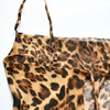 Leopard Clothing Robe Long leopard dress