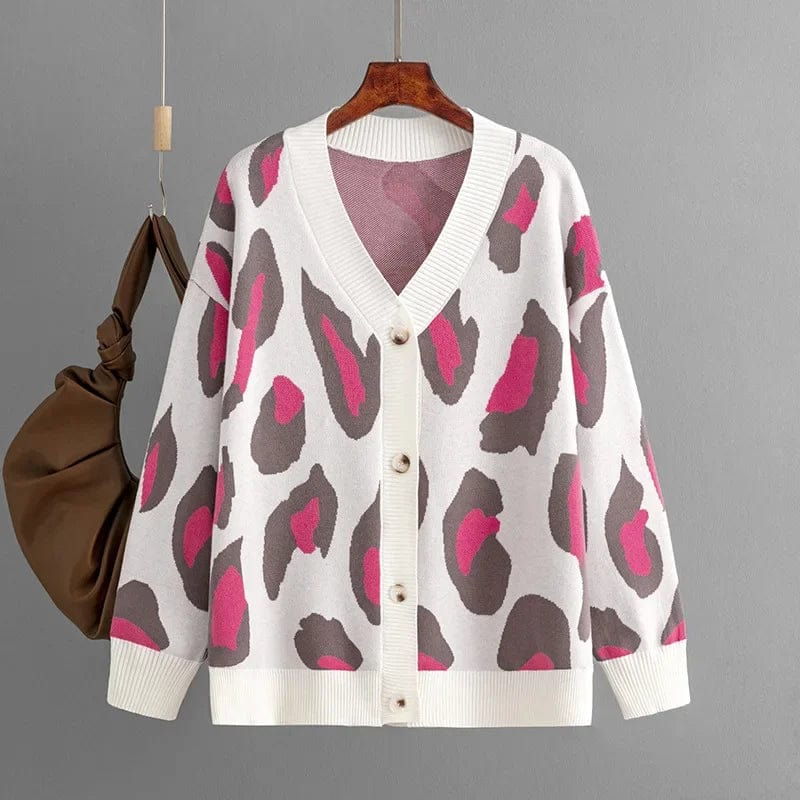 Leopard Clothing picture / One Size Pink cheetah cardigan