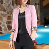 Leopard Clothing Blazer Pink leopard blazer