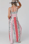 Leopard clothing Pink leopard jumpsuit