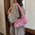 Leopard Clothing pink leopard / 26X14cm Pink leopard print handbag
