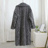 Leopard Clothing Manteaux Plus size leopard coat