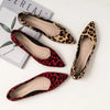 Leopard clothing Pointed leopard flats