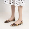 Leopard clothing Pointed leopard flats