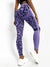 Leopard clothing Purple cheetah leggings