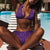 Leopard Clothing Purple / S Purple leopard bikini