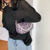 Leopard Clothing Sac Sac Léopard Épaule Violet