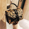 Leopard Clothing Sac Sac Noir et Léopard