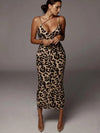 Leopard Clothing Leopard Print / S Sexy leopard dress