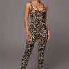 Leopard Clothing leopard / S Sexy leopard jumpsuit