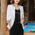 Leopard Clothing Blazer M White leopard blazer