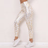 Leopard Clothing White leopard leggings