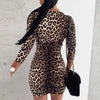 Leopard Clothing Robe Women leopard dress