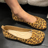 Leopard clothing Womens animal print flats