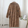 Leopard Clothing Manteaux Womens leopard coat