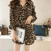Leopard Clothing Chemisier Womens Leopard Print Blouse